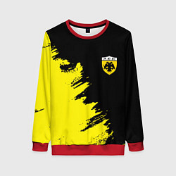 Женский свитшот AEK sport color yellow