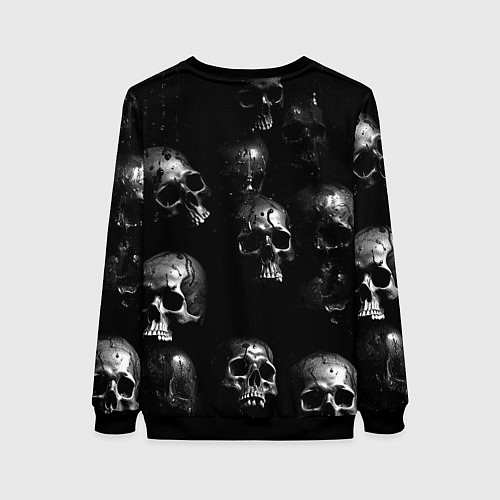 Женский свитшот Ария - рок группа / 3D-Черный – фото 2