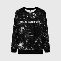 Свитшот женский Manchester City black ice, цвет: 3D-черный