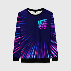 Женский свитшот Tokyo Ghoul neon blast lines