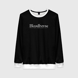 Женский свитшот Bloodborne logo