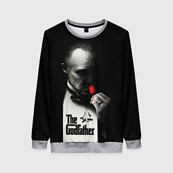 Свитшот женский The Godfather - Don Vito, цвет: 3D-меланж