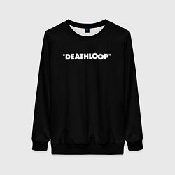 Женский свитшот Deathloop logo