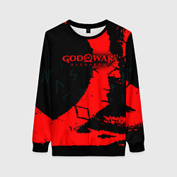 Женский свитшот God of War текстура