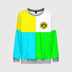 Свитшот женский Borussia color cport, цвет: 3D-меланж