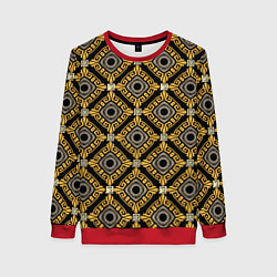 Женский свитшот Греческий орнамент меандр