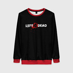 Женский свитшот Left 4 Dead logo