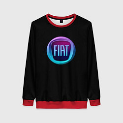 Женский свитшот FIAT logo neon