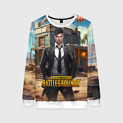 Женский свитшот PUBG mobile персонаж в костюме