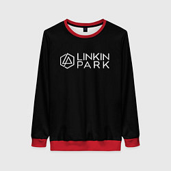 Свитшот женский Linkin parrk logo chester, цвет: 3D-красный