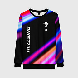 Женский свитшот Hellsing speed anime lights