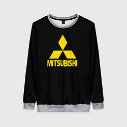 Женский свитшот Mitsubishi logo yelow