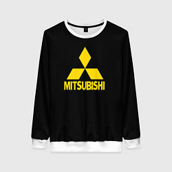 Женский свитшот Mitsubishi logo yelow