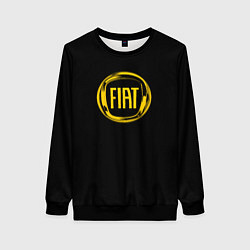 Женский свитшот FIAT logo yelow