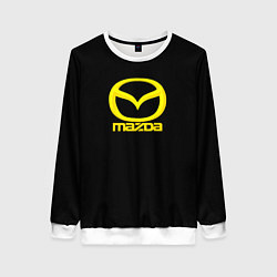 Женский свитшот Mazda yellow