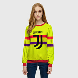 Свитшот женский Juventus sport line, цвет: 3D-красный — фото 2