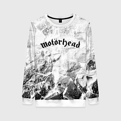 Свитшот женский Motorhead white graphite, цвет: 3D-белый