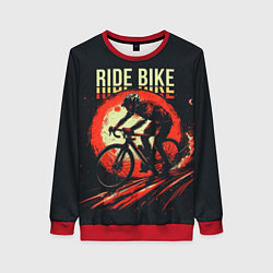 Женский свитшот Ride bike