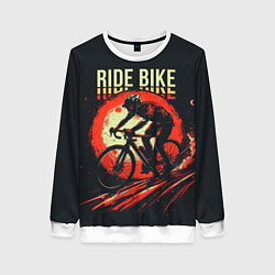 Женский свитшот Ride bike