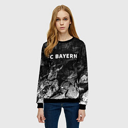 Свитшот женский Bayern black graphite, цвет: 3D-черный — фото 2