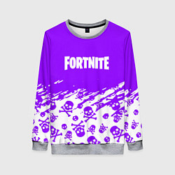 Женский свитшот Fortnite skull pattern