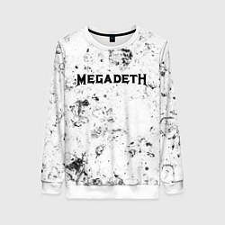 Женский свитшот Megadeth dirty ice