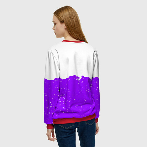 Женский свитшот Fortnite game epic games / 3D-Красный – фото 4