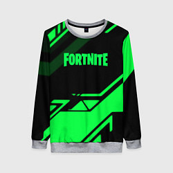 Женский свитшот Fortnite geometry green