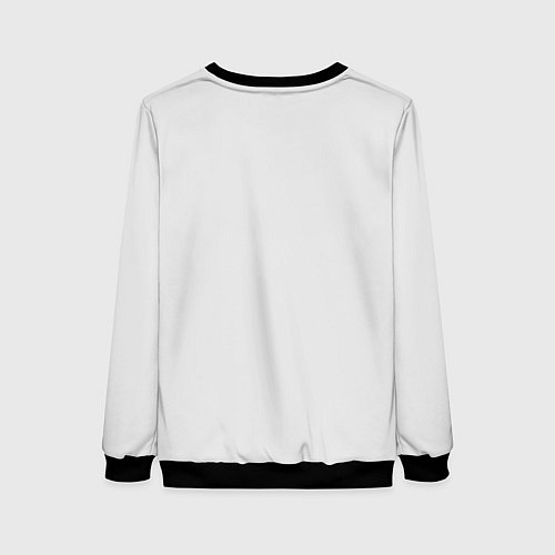 Женский свитшот Взрыв стены изнутри / 3D-Черный – фото 2