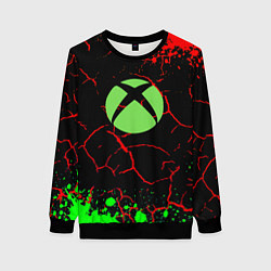 Свитшот женский Xbox game studio, цвет: 3D-черный