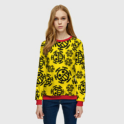 Свитшот женский One Piece Trafalgar Law, цвет: 3D-красный — фото 2