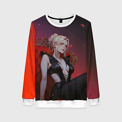 Свитшот женский Минтара Baldurs gate 3, цвет: 3D-белый