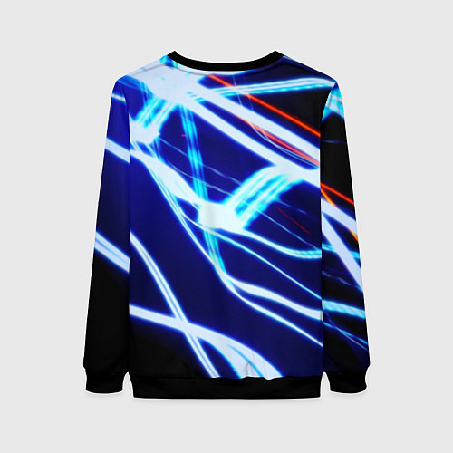 Женский свитшот Время русского хоккея / 3D-Черный – фото 2