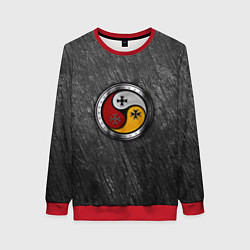 Женский свитшот Три слезы бога на камне