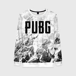 Женский свитшот PUBG white graphite