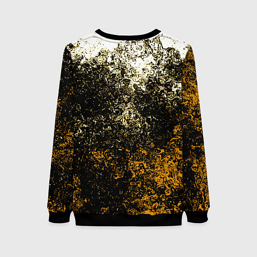 Женский свитшот Cyberpunk текстура краски / 3D-Черный – фото 2