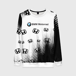 Женский свитшот BMW x honda pattern