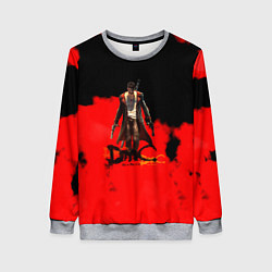 Женский свитшот Devil May Cry Dante краски