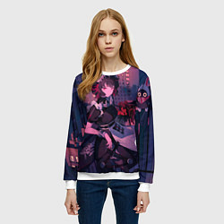 Свитшот женский Эллен Джо Zenless Zone Zero, цвет: 3D-белый — фото 2