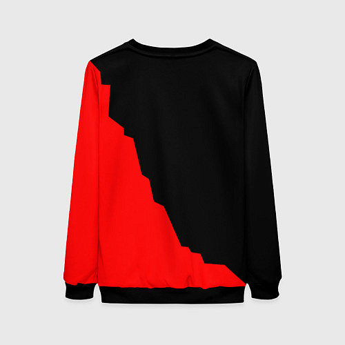 Женский свитшот Чисто снять стресс / 3D-Черный – фото 2