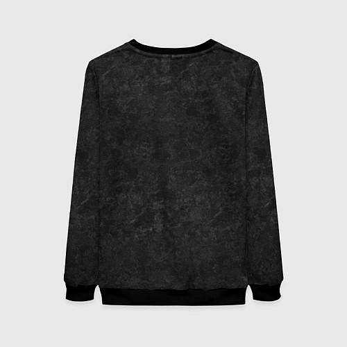 Женский свитшот Быть добру - орнамент с валькнутом / 3D-Черный – фото 2