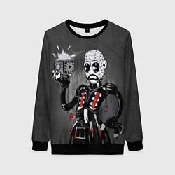 Свитшот женский Восставший из ада - Мультфильм, цвет: 3D-черный