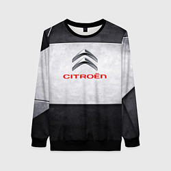 Женский свитшот Citroen grey metal