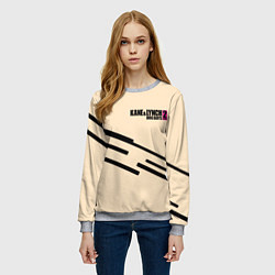 Свитшот женский Kane & Lynch, цвет: 3D-меланж — фото 2
