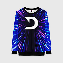 Свитшот женский Deadlock neon energy, цвет: 3D-черный