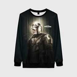 Свитшот женский Din Djarin - The Mandalorian, цвет: 3D-черный