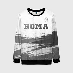 Свитшот женский Roma - white gradient посередине, цвет: 3D-черный