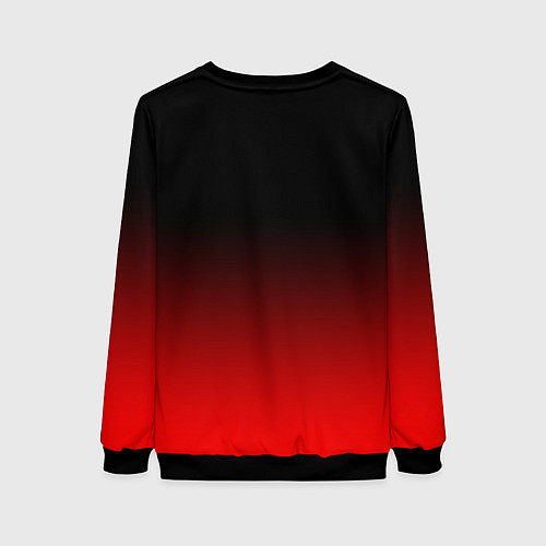 Женский свитшот Логотип паука и градиент / 3D-Черный – фото 2