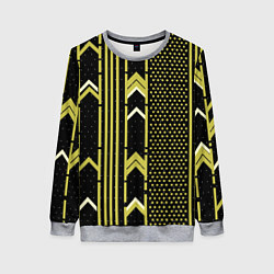 Женский свитшот Закулисье классика на чёрном фоне