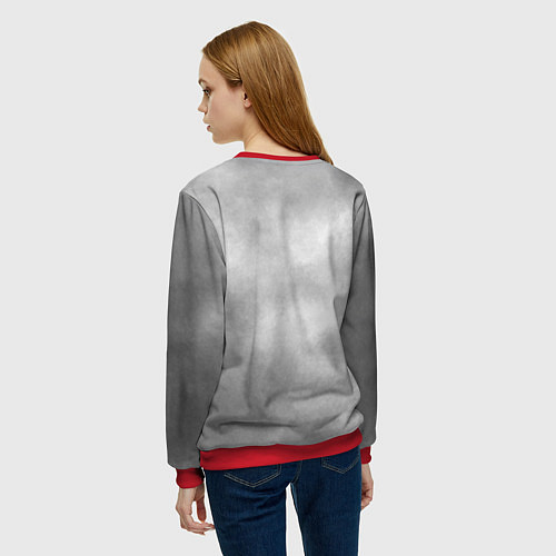 Женский свитшот S t a l k e r 2 Heart of Chornobyl / 3D-Красный – фото 4